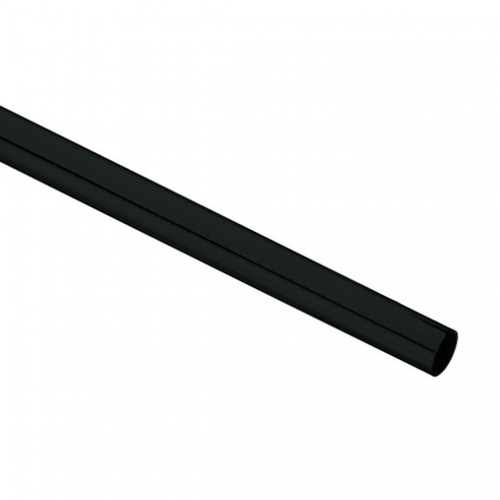 Труба 16 мм (3 м) матовый черный