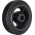 Колесо большегрузное обрезиненное без кронштейна 100мм (D42)