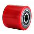 Колесо (красное) б/г полиуретан. без кронштейна малое для рохли  70*60мм (104070)