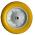 Колесо с симметр.ступ. 350мм (20мм) (3.25-8/3.00-8), литое, вспененный полиуретан