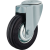 Колесо промышленное поворотное под болт М12 125мм (SCH55)
