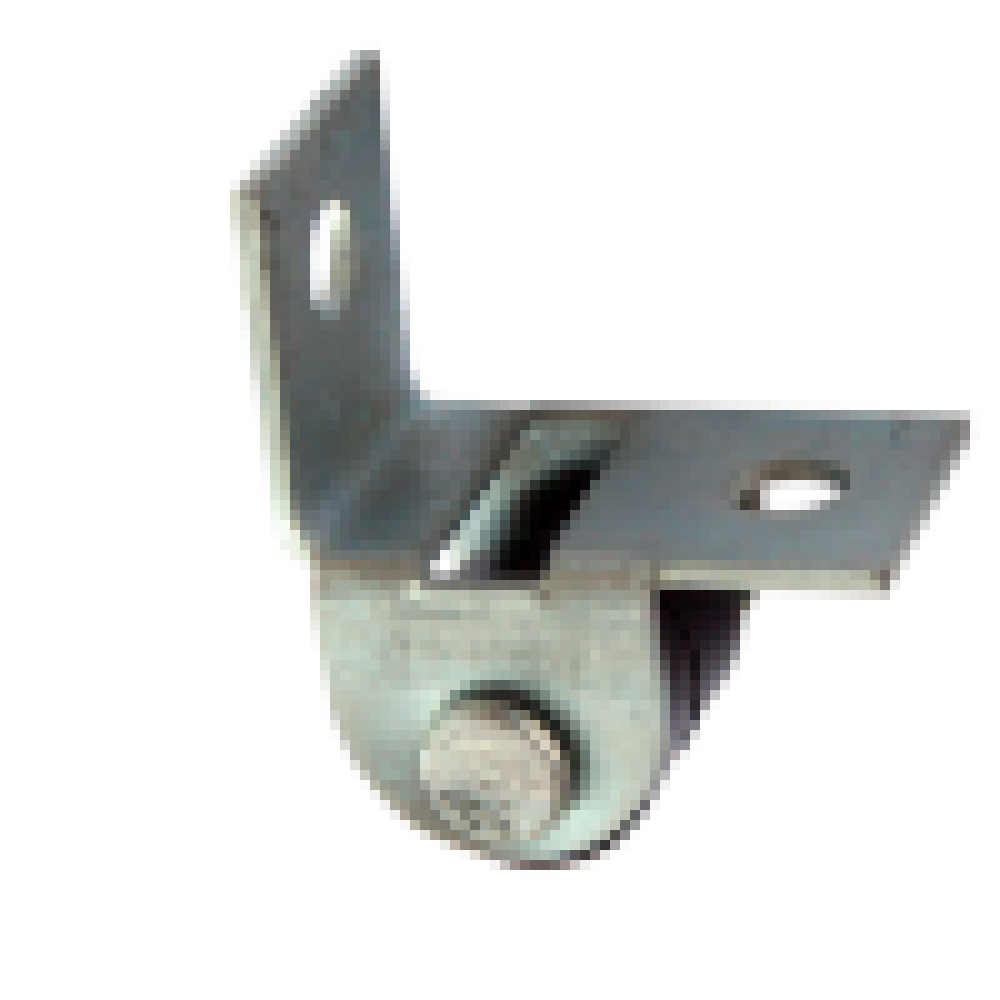 Ролик выкатной, Г-образный крепеж, цинк, 15 мм ( 531 )