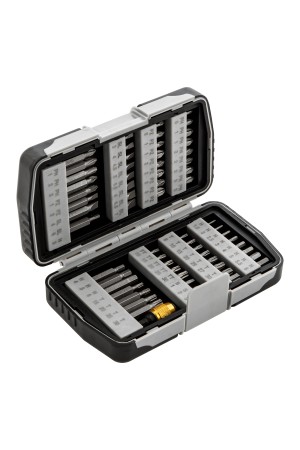 Набор бит, магнитный адаптер, CrV, пластиковый кейс, 64 шт. Matrix