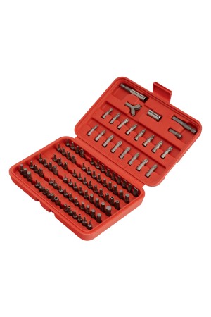 Набор бит, адаптеры для бит, CrV, 100 предметов, пластиковый кейс Sparta