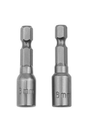 Биты с торцевыми головками 6 мм, 45 мм, 2 шт. Matrix