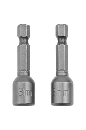 Биты с торцевыми головками 8 мм, 45 мм, 2 шт. Matrix
