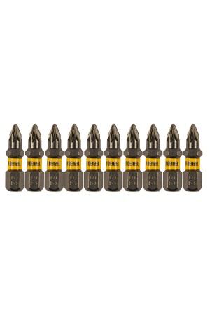 Бита PZ1х25, сталь S2, шестигранный профиль, 10 шт. Е 6,3 Denzel