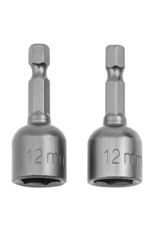 Биты с торцевыми головками 12 мм, 45 мм, 2 шт. Matrix