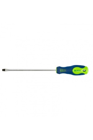 Отвертка, SL5 х 150 мм, CrV, двухкомпонентная рукоятка Сибртех