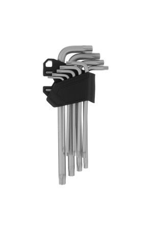 Набор ключей имбусовых Torx-Tempered, TT10-50, CrV, 9 шт., удлиненные Сибртех