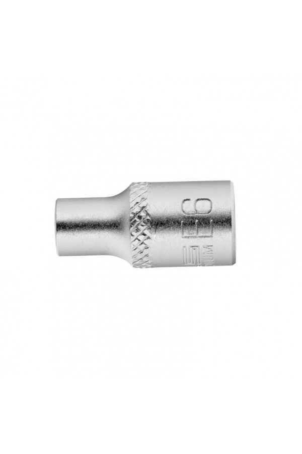 Головка торцевая 1/4, Е6, CrV Stels