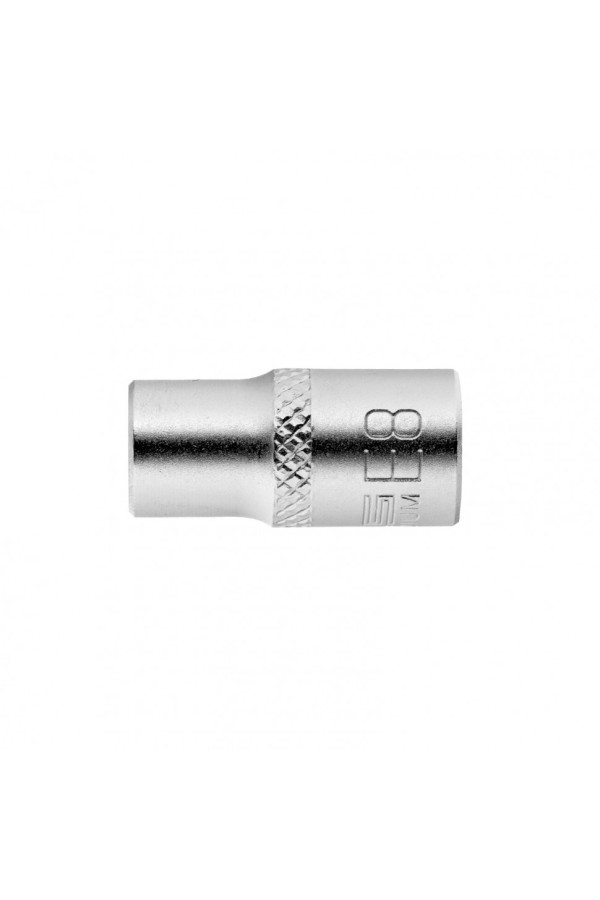 Головка торцевая 1/4, Е8, CrV Stels