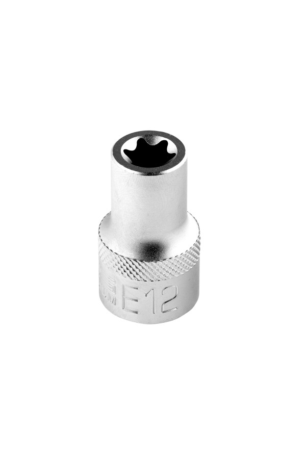 Головка торцевая 1/2, Е12, CrV Stels