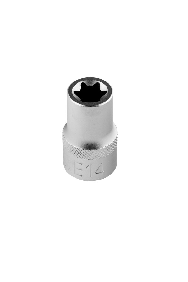 Головка торцевая 1/2, Е14, CrV Stels