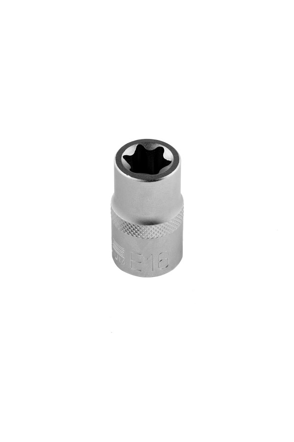 Головка торцевая 1/2, Е16, CrV Stels