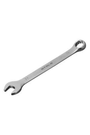 Ключ комбинированный, 11 мм, CrV, матовый хром Stels