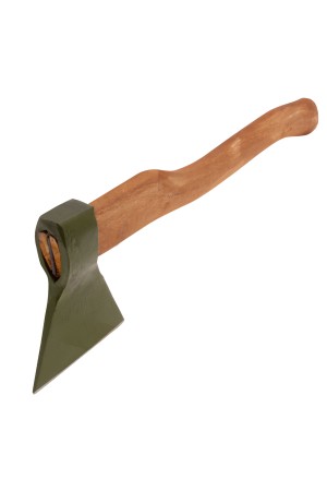 Топор кованный, в сборе, 1200/1550 г, деревянное топорище, 500 мм, Б3 Сибртех