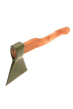Топор кованный, в сборе, 1400/1750 г, деревянное топорище, 500 мм, Б4 Сибртех
