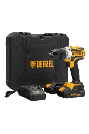 Дрель-шуруповерт аккумуляторная, бесщет. BLDL-18-02 Li-Ion, 18 В Denzel