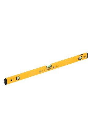 Уровень алюминиевый, магнит, фрезерованный, 3 глазка (1 зеркал.), 0,5 мм/м, 800 мм Denzel