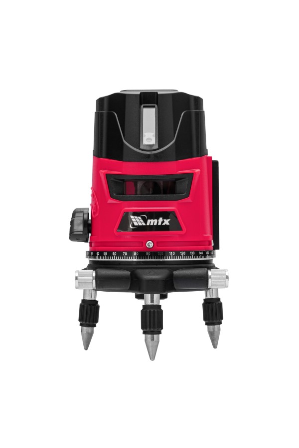 Лазерный уровень CRL-30R, 30 м, красный луч, батарейки, резьба 5/8