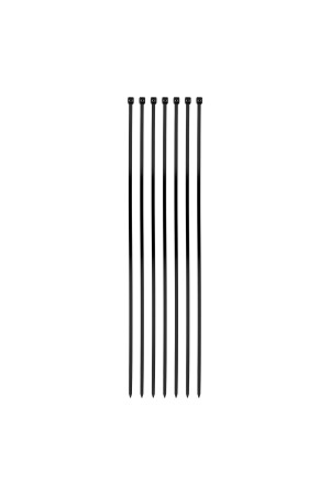 Хомуты, 400 x 4.8 мм, пластиковые, черные, 50 шт Сибртех