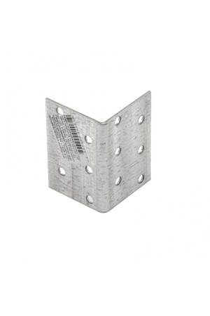 Крепежный уголок равносторонний 2 мм, KUR 40 x 40 x 60 мм Россия Сибртех