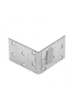 Крепежный уголок равносторонний 2 мм, KUR 60 x 60 x 40 мм Россия Сибртех