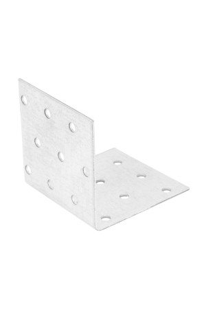 Крепежный уголок равносторонний 2 мм, KUR 60 x 60 x 60 мм Россия Сибртех