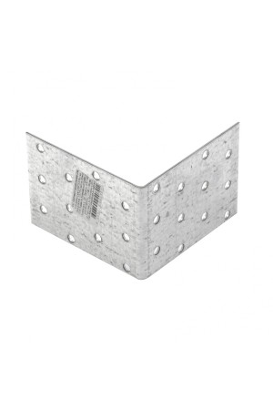 Крепежный уголок равносторонний 2 мм, KUR 80 х 80 х 60 мм Россия Сибртех