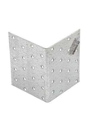 Крепежный уголок равносторонний 2 мм, KUR 80 х 80 х 100 мм Россия Сибртех