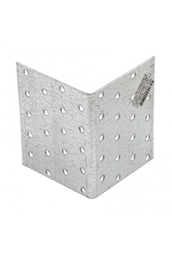 Крепежный уголок равносторонний 2 мм, KUR 80 х 80 х 100 мм Сибртех