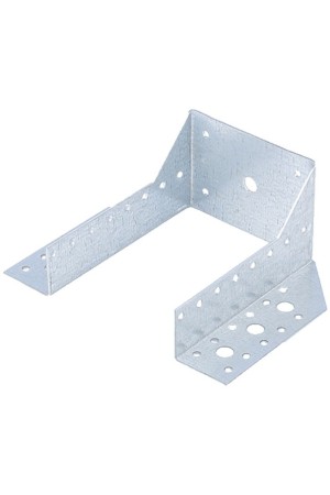 Опора бруса раскрытая, 2 мм, OBR R-100 х 140 х 76 мм, цинк Россия Сибртех