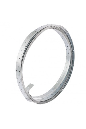 Лента перфорированная монтажная, 2 мм, LM 3см х 10 м, отвер. 4.5-5 мм, цинк Россия Сибртех