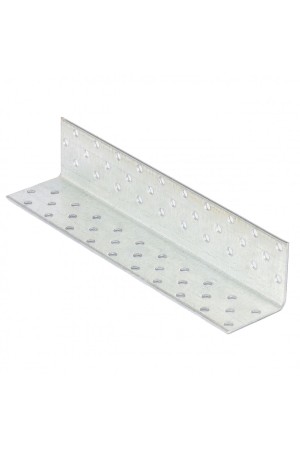 Крепежный уголок равносторонний  2 мм,   KUR 40 x 40 x 200 мм Россия Сибртех