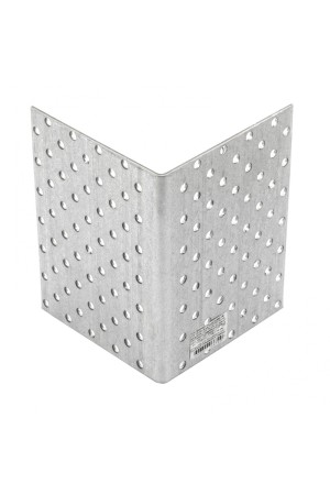 Крепежный уголок равносторонний  2 мм,   KUR 100 x 100 x 140 мм Россия Сибртех