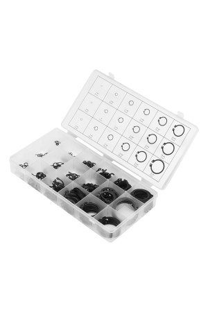 Набор стопорных колец, D 3-32 мм, 300 предметов Сибртех