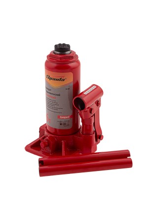 Домкрат гидравлический бутылочный, 6 т, h подъема 180–340 мм Sparta Compact