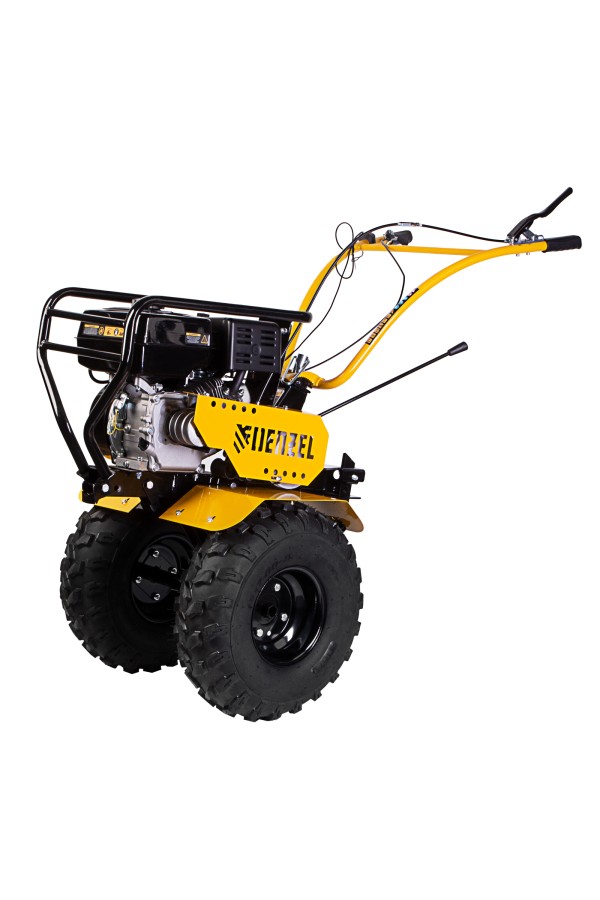 Мотоблок DPT-370-PRO, 7 л.с, ременное сцепление, ширина 90 см, глубина 35 см, фрез 3 х 4, ШОМ, передачи 4В/2Н Denzel
