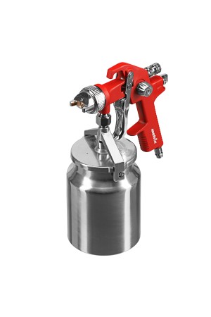 Краскораспылитель HVLP пневмат. с нижним бачком V= 1 л, сопло диаметром 1.4 мм// Matrix