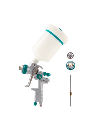 Краскораспылитель AG 901 LVMP профессиональный, гравитационного типа, сопло 1.3 и 1.1 мм Stels