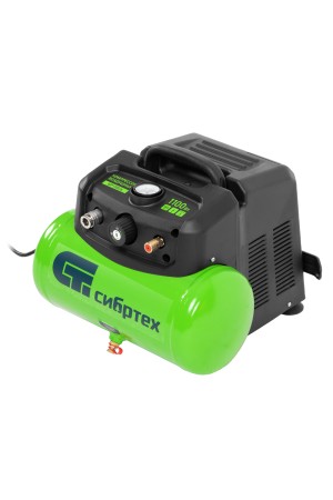 Компрессор воздушный безмаслянный BL 1100/6 1100Вт, ресивер 6 литров, 180 л/мин// Сибртех