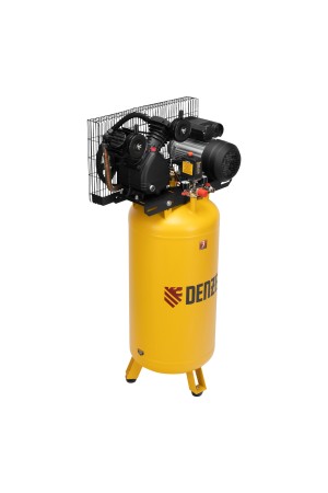Компрессор воздушный BCV2200/100V, ременный привод , 2.3 кВт, 100 литров, 440 л/мин Denzel