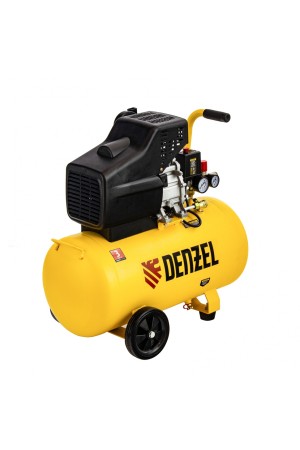 Компрессор воздушный прямой привод DC1700/50, 1.7 кВт, 50 литров, 260 л/мин Denzel