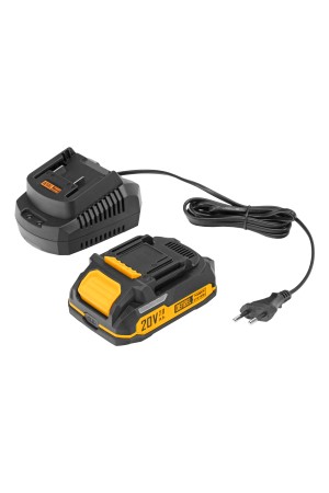 Портативная аккумуляторная газонокосилка CLM-22, Li-ion, 20В, 220 мм // Denzel