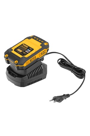 Портативная аккумуляторная газонокосилка CLM-22, Li-ion, 20В, 220 мм // Denzel