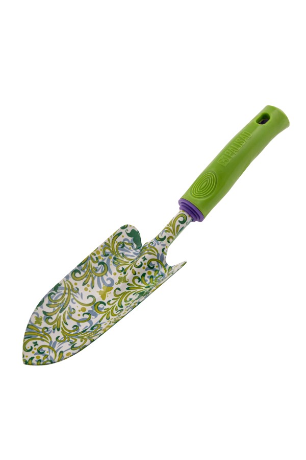 Совок посадочный широкий, 80 х 330 мм, стальной, пластиковая рукоятка, Flower Green, Palisad