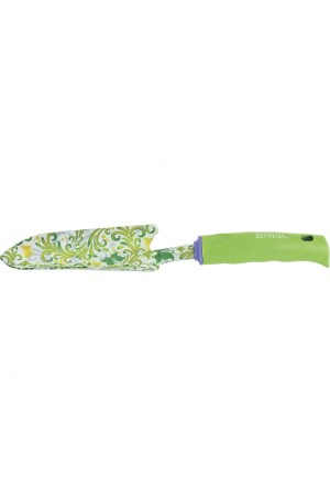 Совок посадочный узкий, 55 х 320 мм, стальной, пластиковая рукоятка, Flower Green, Palisad
