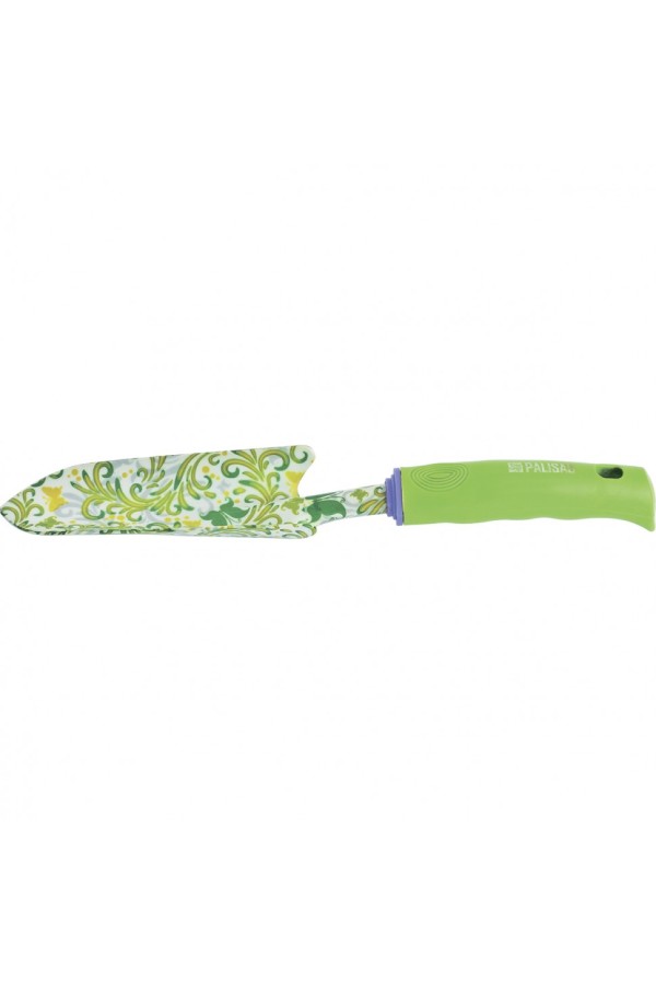 Совок посадочный узкий, 55 х 320 мм, стальной, пластиковая рукоятка, Flower Green, Palisad