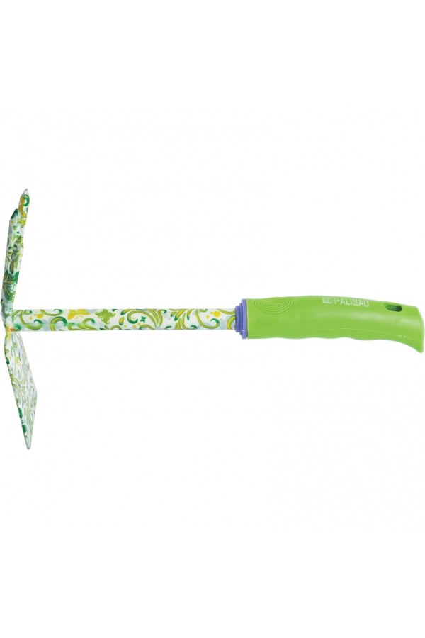 Мотыжка комбинированная, 65 х 310 мм, стальная, пластиковая рукоятка, Flower Green, Palisad